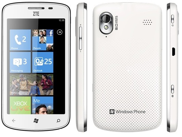 ZTE Tania con Windows Phone