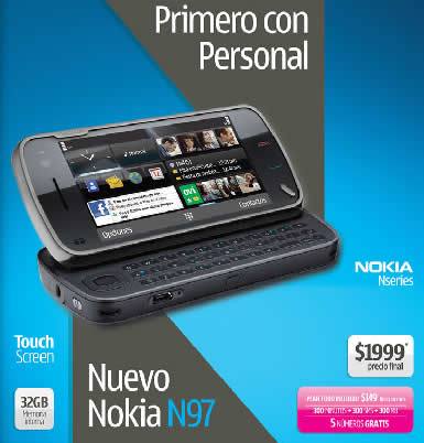 Nokia N97 Personal Argentina
