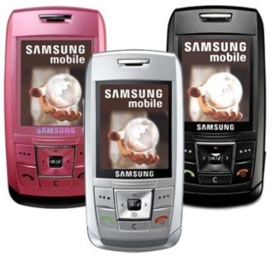 Samsung E250 baja
