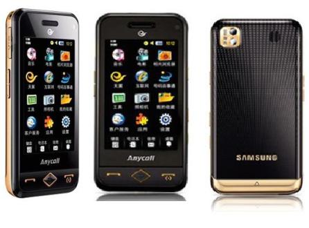 Samsung F839 tactil
