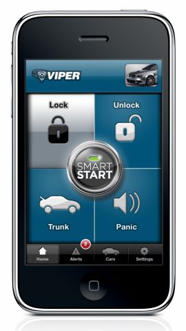 Viper alarma iPhone