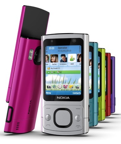 Nokia 6700 Slide colores des