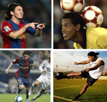 Ronaldinho Messi 3gp celular
