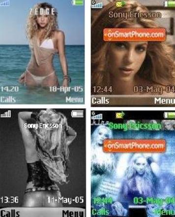 Temas de Shakira celular dic 2009