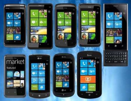 Los Mejores Smartphones Windows Phone 7 2011 #Infografia