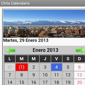 Chile Calendario 2013