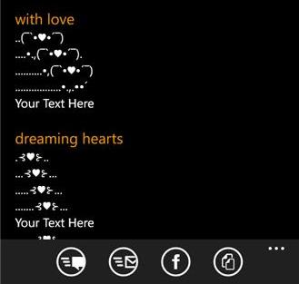 SMS Art para los Nokia Lumia