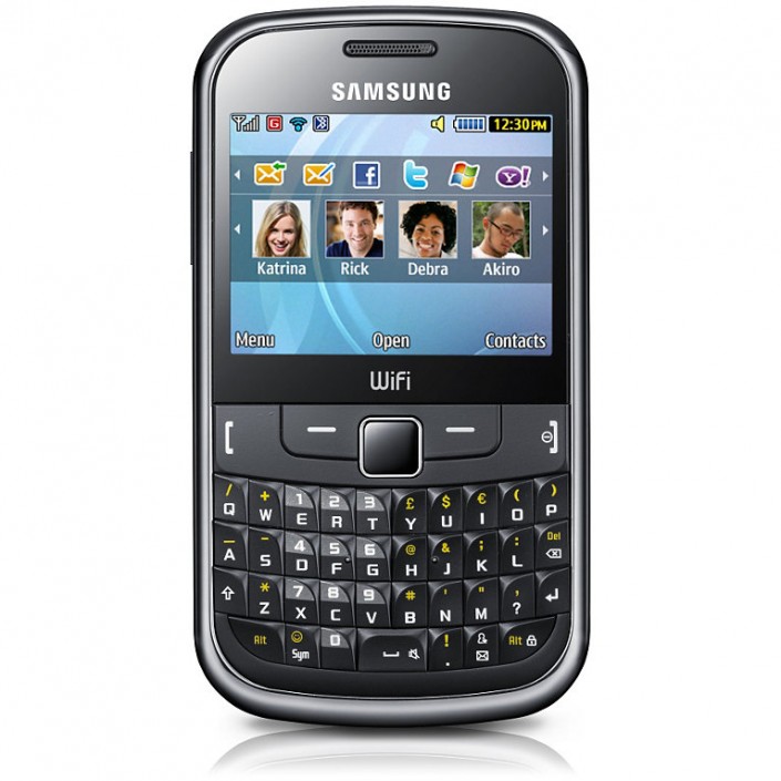 Vista frontal del Samsung S3350