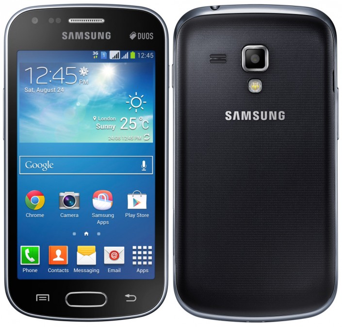 Vistas  del Samsung Galaxy S Duos 2