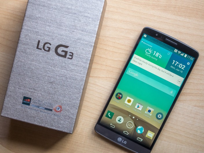 El LG G3 combina solidez y ligereza.