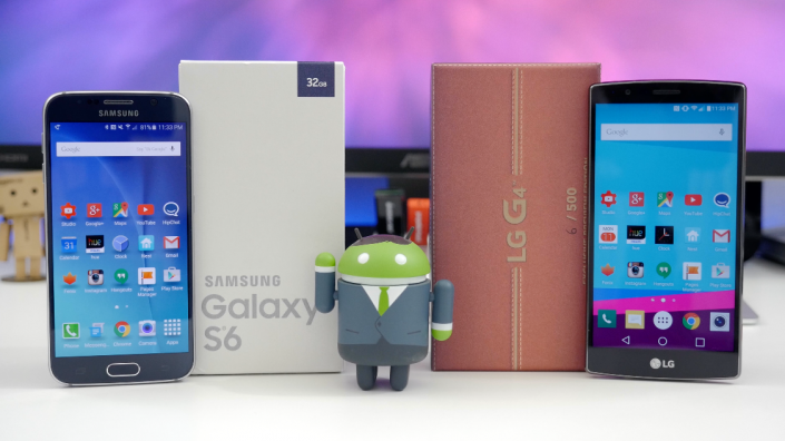 El LG G4 gana la pulseada en materia de almacenamiento.