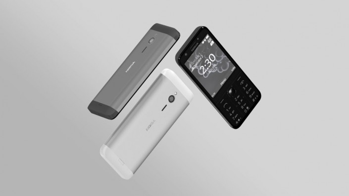 El acabado metálico de los nuevos Nokia les brinda una apariencia sofisticada.