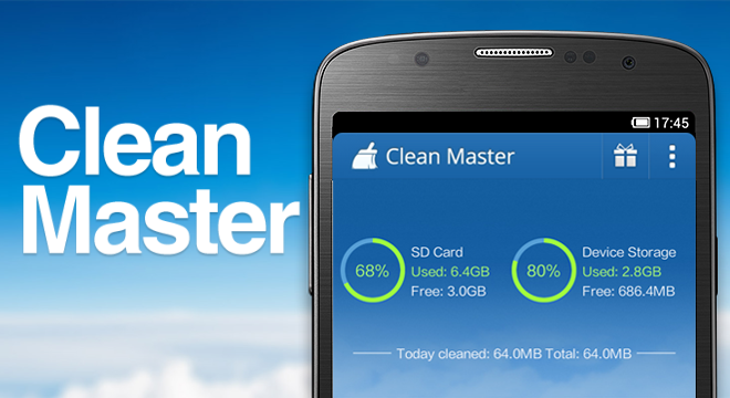 Mejora el funcionamiento de tu teléfono con Clean Master.
